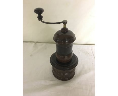 A 19th century coffee grinder