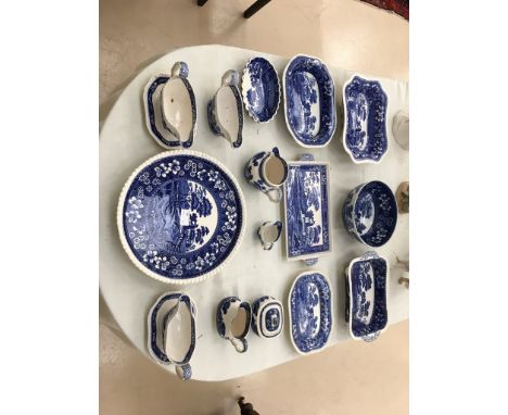 A quantity of Spode china