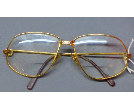 A pair of Cartier Panthere G.M. model glasses