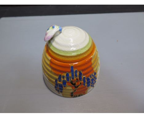 A Clarice Cliff Newport Pottery Fantasque Bizarre - Height 10cm - in good condition 