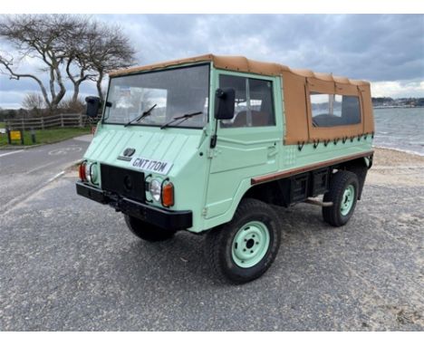 Ex-military vehicle superbly converted to 10-passenger, all-terrain transport.A very well restored example of the Pinzgauer H