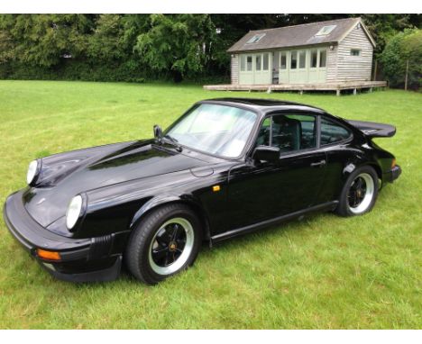 A C16, UK-supplied, right-hand drive 3.2 Carrera in Triple Black.The 3.2 Carrera (1984 - 1989) was widely regarded as the ult