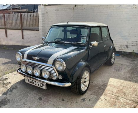 A rare and rather special John Cooper Mini 40 LE.The John Cooper LE 40 was launched in 1999 with a build run of 300 cars as a