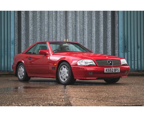 Good looking, 5-litre R129 on offer at No Reserve.Attractively presented in Signal Red with a matching hardtopSmart interior 