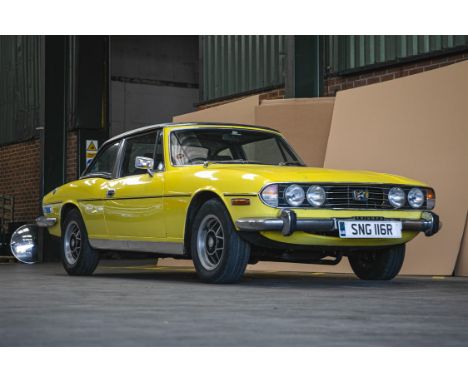 The timeless Stag in a classic period colour and benefiting from recent mechanical attention.A late MK ll in period Mimosa Ye