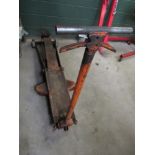 Heavy duty hydraulic jack