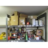 Quantity of oil filters (on two shelves)