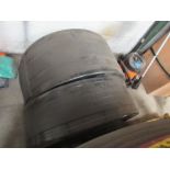 2 x HGV plastic mud guards