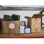 Quantity of spares in various boxes