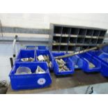 Quantity of hydraulic pipes and fittings
