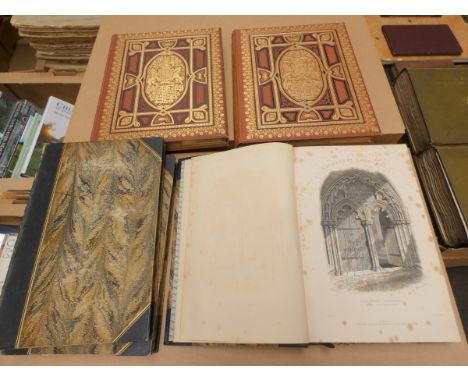 MOULE THOMAS.&nbsp;&nbsp;Winkles's Architectural &amp; Picturesque Illustrations of the Cathedral Churches of England &amp; W