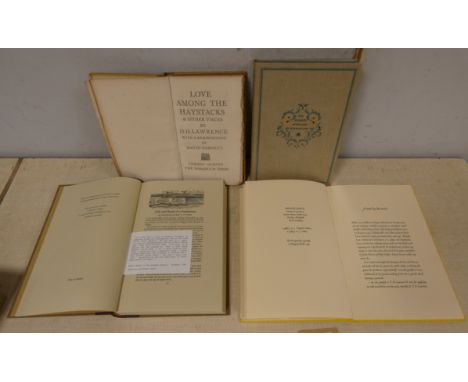 THE FLEECE PRESS.&nbsp;&nbsp;Margaret Wells, A Selection of Her Wood Engravings. Ltd. ed. 200. Illus. Yellow cloth (light soi