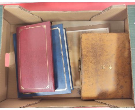 Photographs. Quantity comprising a carte-de-visite &amp; cabinet portrait album (linked to family of Harry Howard Tod &amp; J