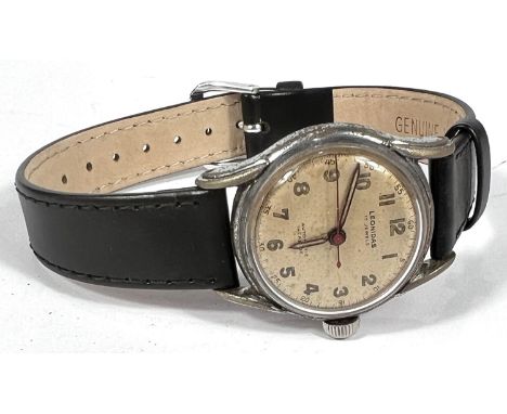 LEONIDAS: vintage automatic watch, circa 1940's. 