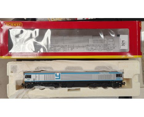 Hornby: 00 gauge R 3041 Kenneth J Painter Co-Co Diesel Electric Class 59 Locomotive 59005 Yeoman DCC Ready originally boxed (