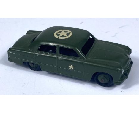 DINKY TOYS: 675 Ford Sedan Army Staff Car in green ..Provenance - a collection from a local deceased estate