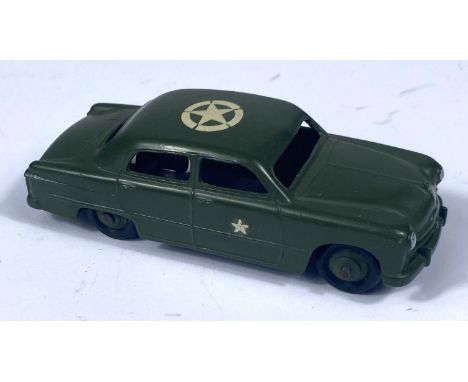 DINKY TOYS: 675 Ford Sedan Army Staff Car in green ..Provenance - a collection from a local deceased estate