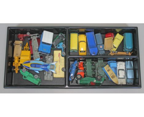 A group of 28 Matchbox, Lesney &amp; Meccano vehicles.  