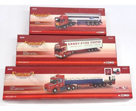 Corgi Hauliers of Renown, 1:50 Scale, a boxed Commercial group. Although unchecked for completeness condition appears general