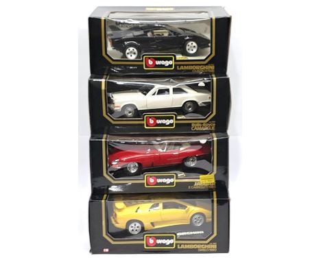 Bburago, 1:18 Scale, a boxed Performance Car&nbsp;&amp; similar group. &nbsp;Although unchecked for completeness condition ap