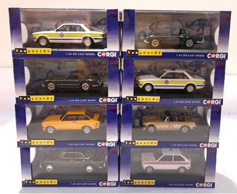 Corgi, a boxed Group of 1:43 Scale Vanguard Vehicle Models. Although unchecked for completeness condition appear Good to Good