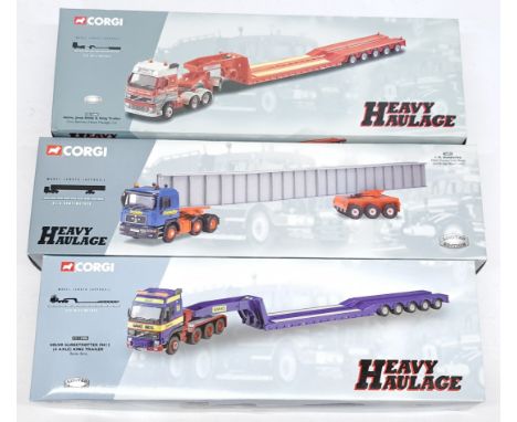 Corgi Heavy Haulage, 1:50 Scale, a boxed Commercial group. Although unchecked for completeness condition appears Good to Exce