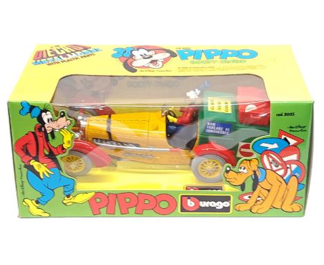 Bburago, 8005, 1:18 Scale, Disney Goofy Mobile, boxed. Although unchecked for completeness condition appears Good to Good Plu