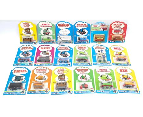 Ertl Thomas The Tank Engine &amp; Friends, a blister pack Train related group. &nbsp;Although unchecked for completeness cond
