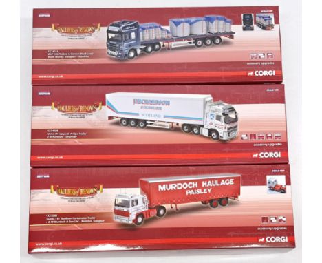 Corgi Hauliers of Renown, 1:50 Scale, a boxed Commercial group. Although unchecked for completeness condition appears general