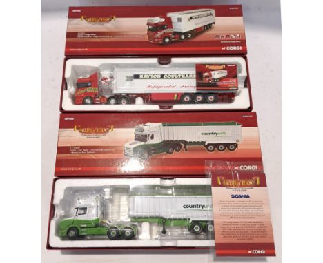 Corgi, a boxed Pair of 1:50 Scale Haulers of Renown Series Models. Although unchecked for completeness condition appears Good