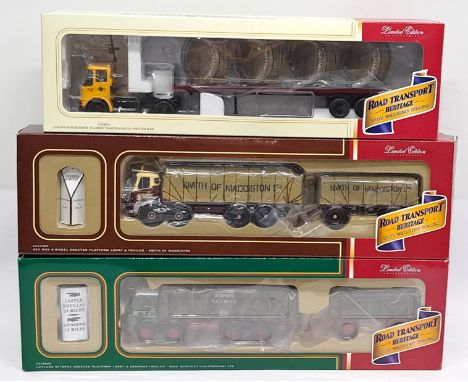 Corgi Road Transport Heritage, 1:50 Scale, a boxed Commercial group. Although unchecked for completeness condition appears ge