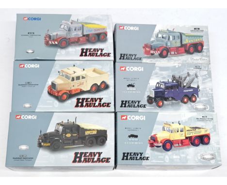 Corgi Heavy Haulage, 1:50 Scale, Scammel Contractors, a boxed Commercial group. Although unchecked for completeness condition