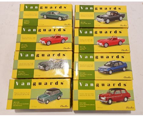 Lledo, a boxed Group of 1:43 Scale Vanguard Classics. Although unchecked for completeness condition appear Good to Good Plus 