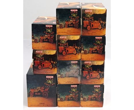 Matchbox Models of Yesteryear, Fire Engine Series, a boxed Emergency group. &nbsp;Although unchecked for completeness conditi