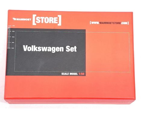 WSI, 1:50 Scale, Mammoet Volkswagen Set, boxed. &nbsp;Although unchecked for completeness condition appears Good to Good Plus