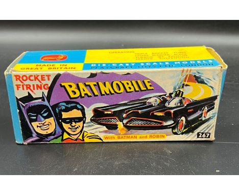 A boxed Corgi Batmobile Diecast scale models 