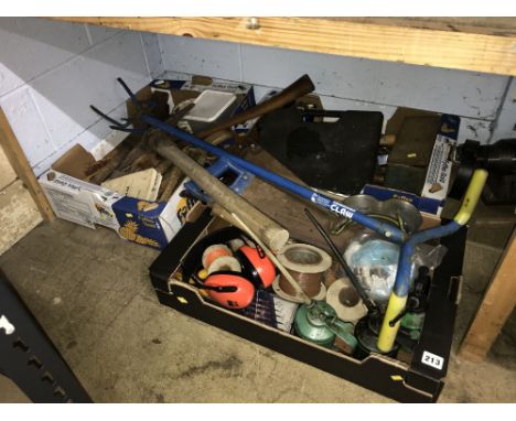 Three boxes of tools