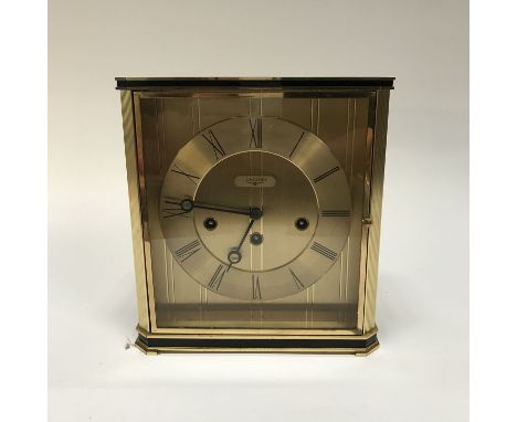 A Longines eight day mantel clock