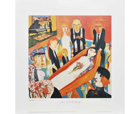 * JOHN BELLANY CBE RA HRSA (SCOTTISH 1942 - 2013), CHINESE REQUIEM limited edition giclee print on paper, signed and numbered