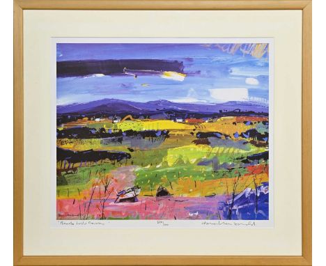 * HAMISH MACDONALD DA PAI (SCOTTISH 1935 - 2008), BEACH, LOCH CORRAN limited edition giclee print on paper, signed, titled an