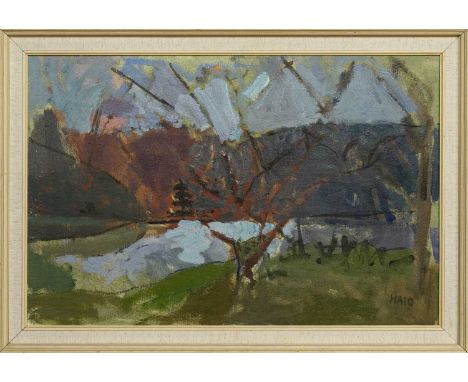 THE EARL HAIG OBE RSA (SCOTTISH 1918 - 2009), LANDSCAPE * GEORGE ALEXANDER EUGENE DOUGLAS HAIG, THE EARL HAIG OBE RSA (SCOTTI