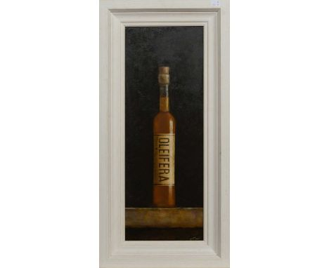 * NEIL NELSON (BRITISH b. 1977) OLEIFORA oil on board, signed with initials, titled and dated 2011 versoframedimage size 60cm