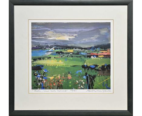 * HAMISH MACDONALD DA PAI (SCOTTISH 1935 - 2008), FARM, NEAR LOCH LOMOND limited edition giclee print on paper, signed, title