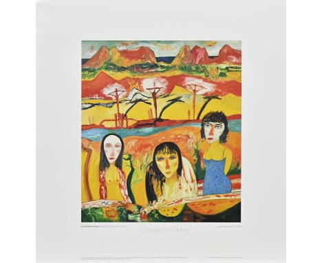 * JOHN BELLANY CBE RA HRSA (SCOTTISH 1942 - 2013), EASTER REFLECTION, BARGA limited edition giclee print on paper, signed and