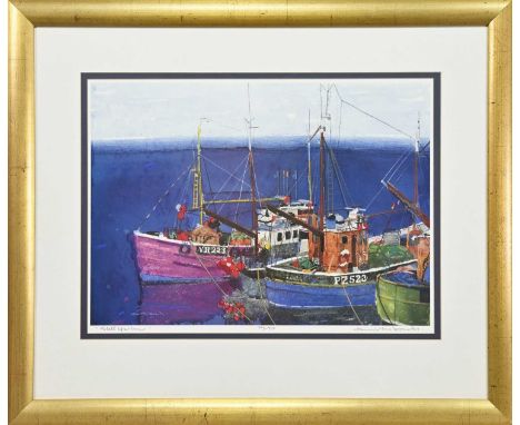 * HAMISH MACDONALD DA PAI (SCOTTISH 1935 - 2008), STILL HARBOUR limited edition giclee print on paper, signed, titled and num