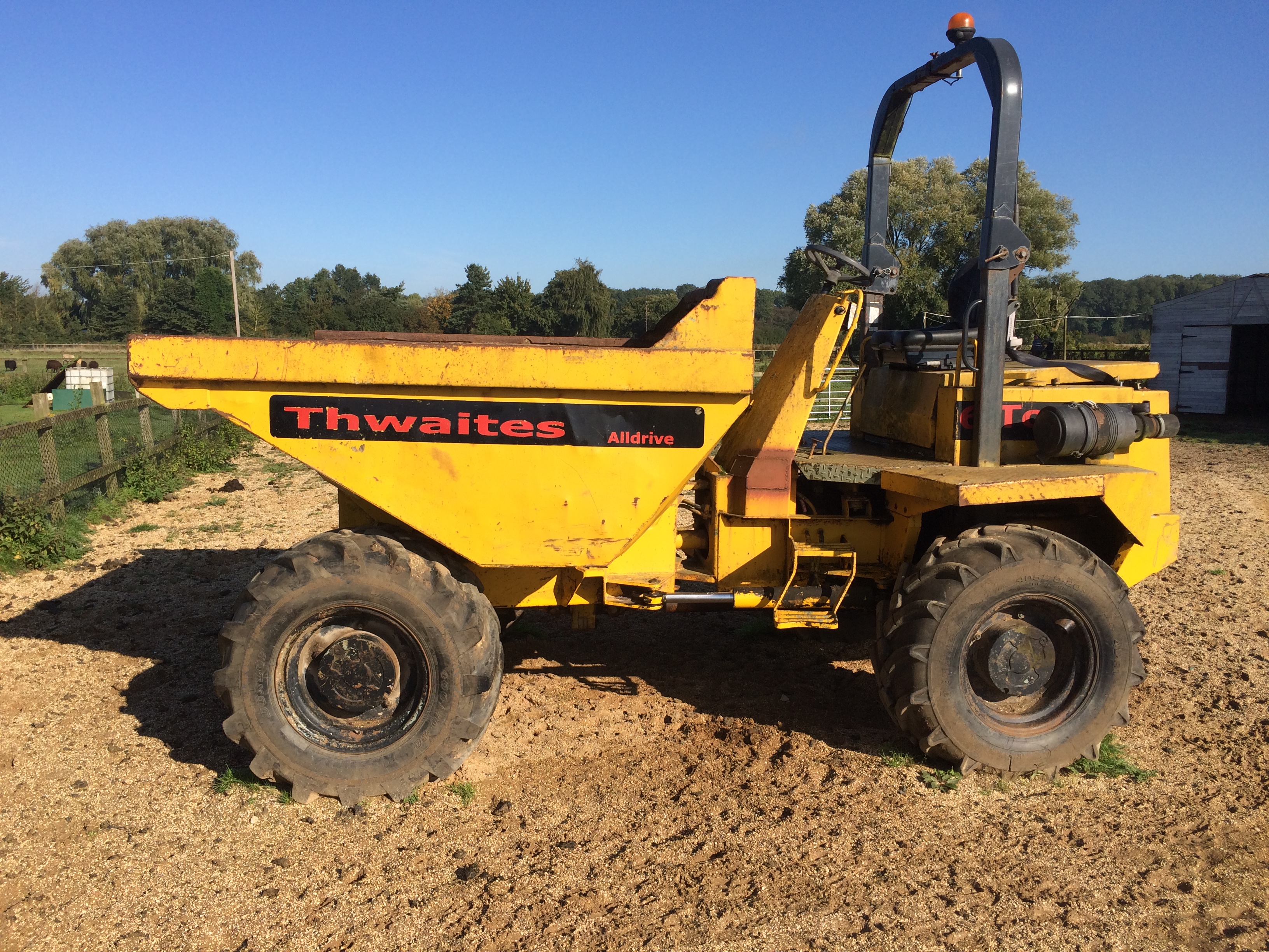 Thwaites Alldrive 6000 Articulated Dumper (Understood to Require