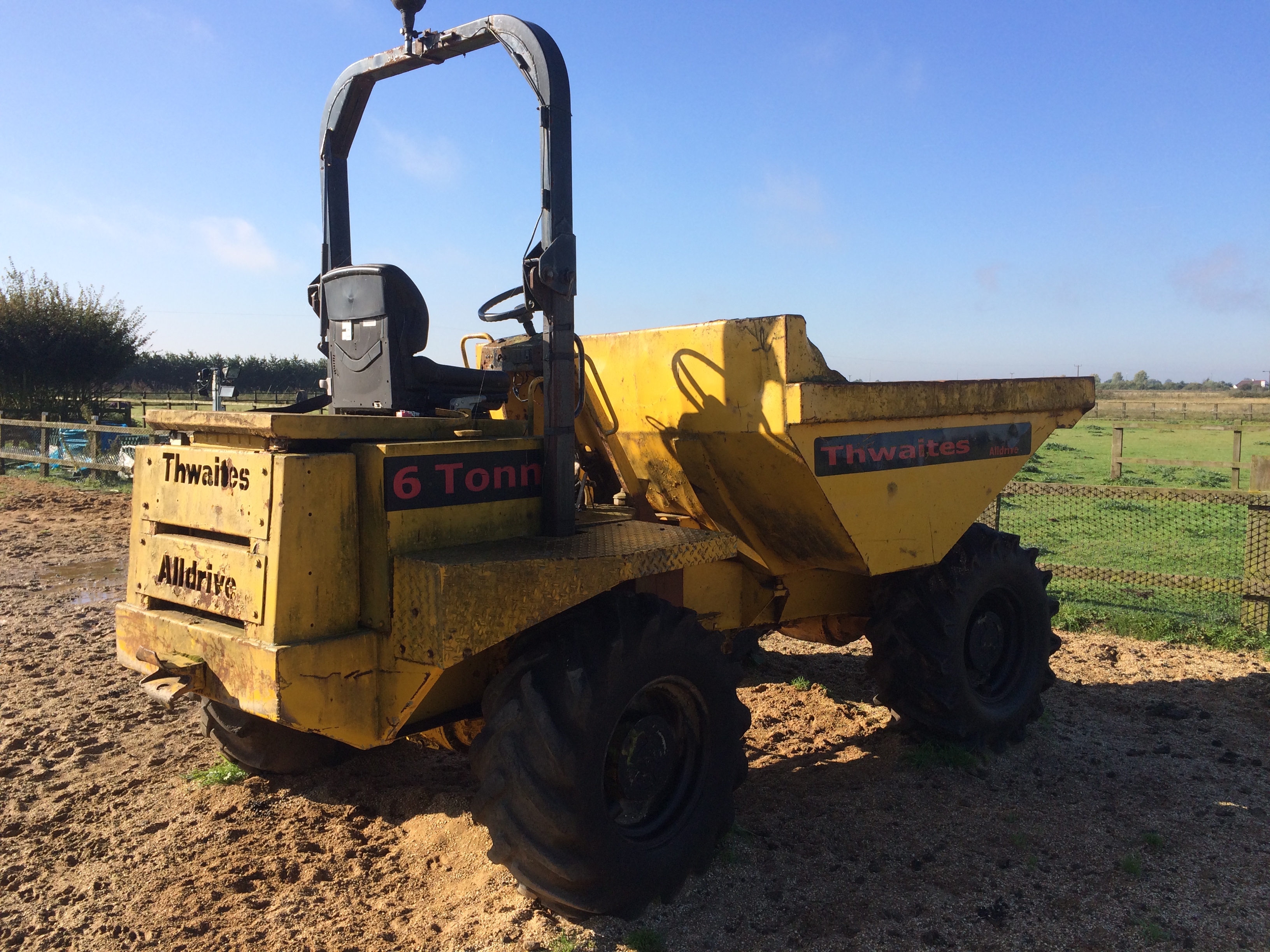 Thwaites Alldrive 6000 Articulated Dumper (Understood to Require