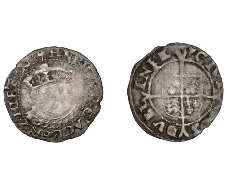 Henry VIII (1509-1547), Posthumous coinage, Threepence, type I, Dublin, mm. harp on rev. only, bust of early Tower style, 0.9