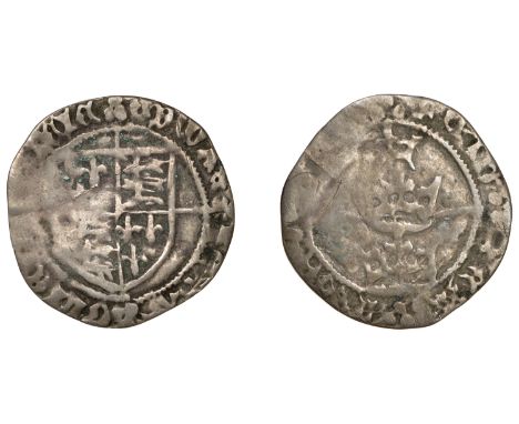 Henry VII (1485-1509), Lambert Simnel, Groat, no mint name [Dublin], reads edwar rex anglie [fra]ncie, rev. et rex hybernie, 