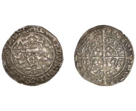 Edward IV (Second reign, 1471-1483), Light Cross and Pellets coinage, Groat, Waterford, mm. pierced mullet, g below bust, no 